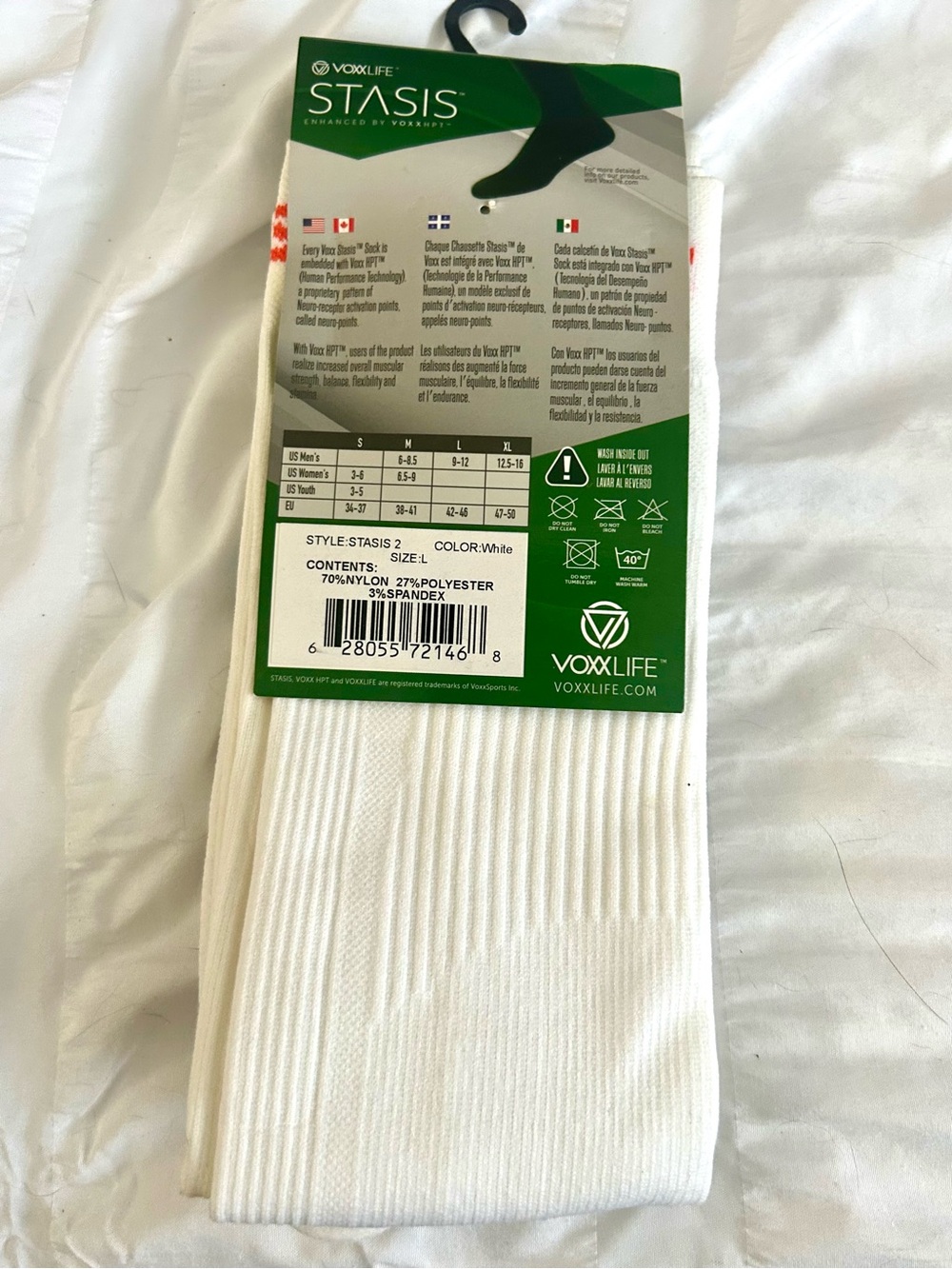 VoxxLife Stasis uni-sex Athletic Knee-High Socks with HPT technology!